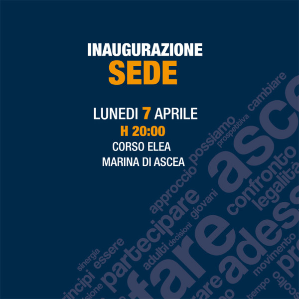 Inaugurazione sede